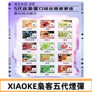 梟客五代煙彈|XIAOKE可替換式電子煙|通用Relx6代|ILIA五代主機